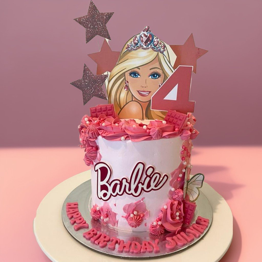 Custom Barbie Cake