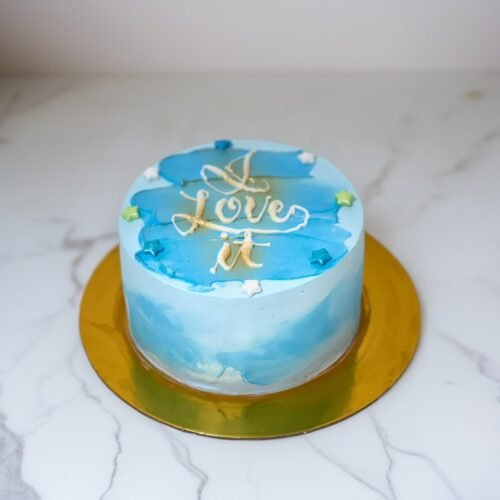Blue Mini Cake