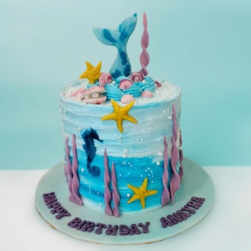 mermaid cake 1