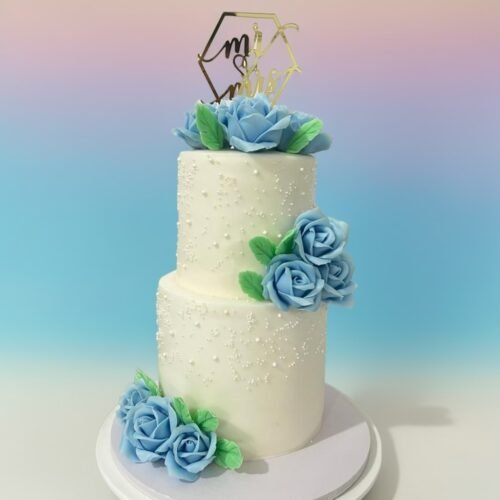 2 Layer Wedding Cake