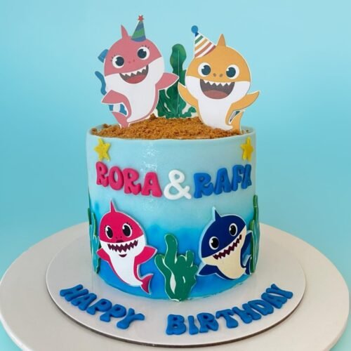 Baby Shark Cake 1