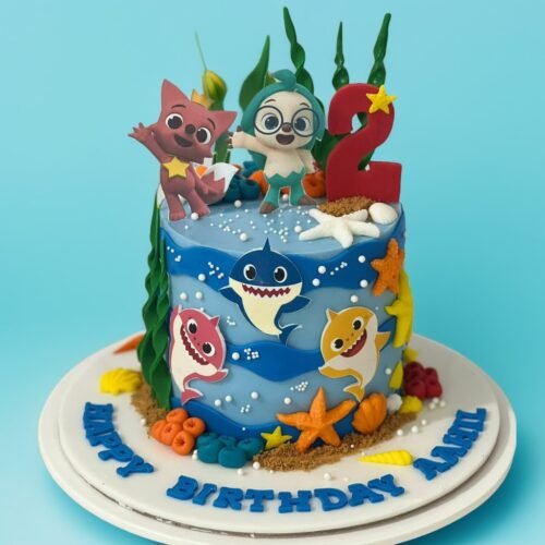 Baby Shark Cake 2