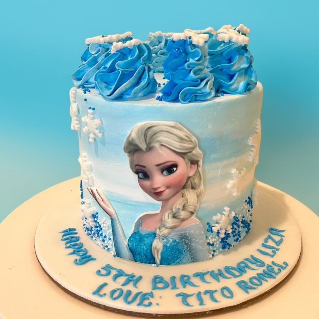 Princess Elsa Cake