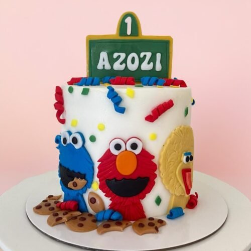 Sesame Street Cake