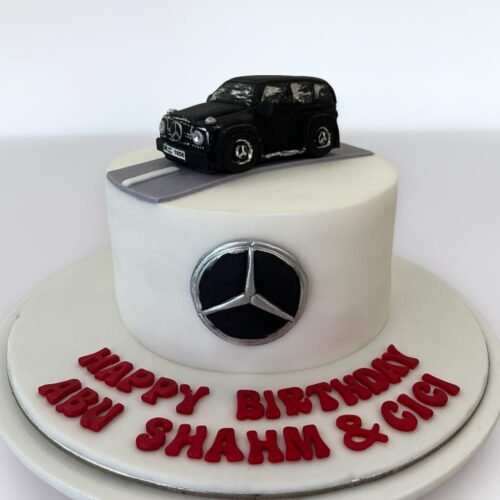 Mercedes Benz Car Cake