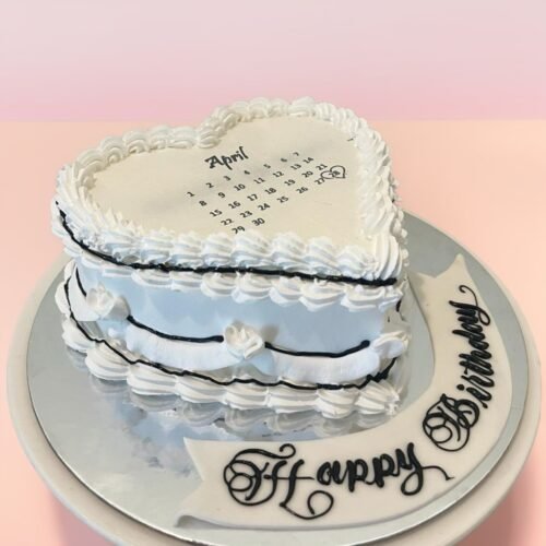 Burn-away cake white