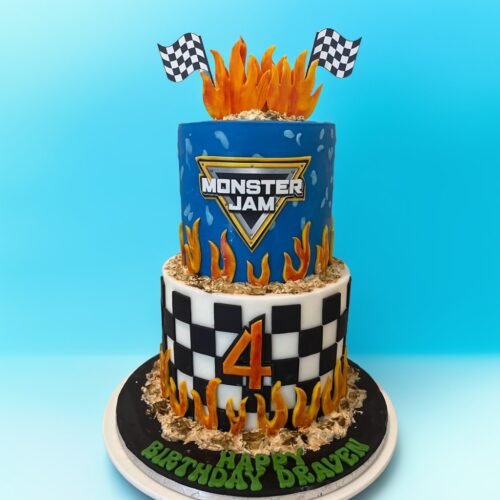 2 Layer Master Jam Cake