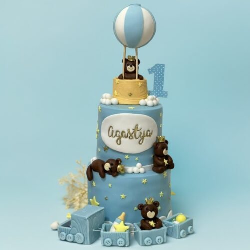 Balloon Bear Cake 1