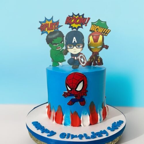 Super hero cakes