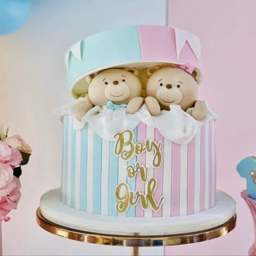 Gender Reveal Cakes
