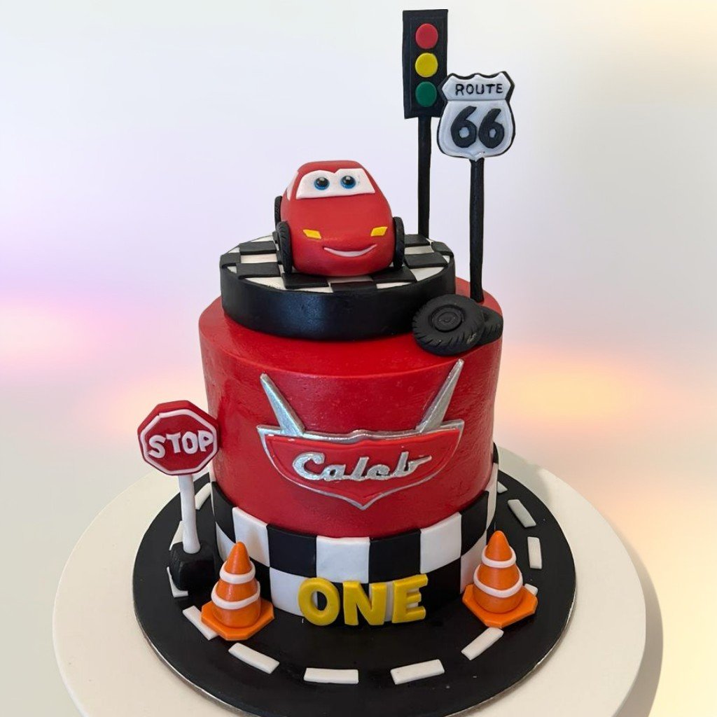 cars cake 1