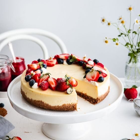 strawberry cheese cakess