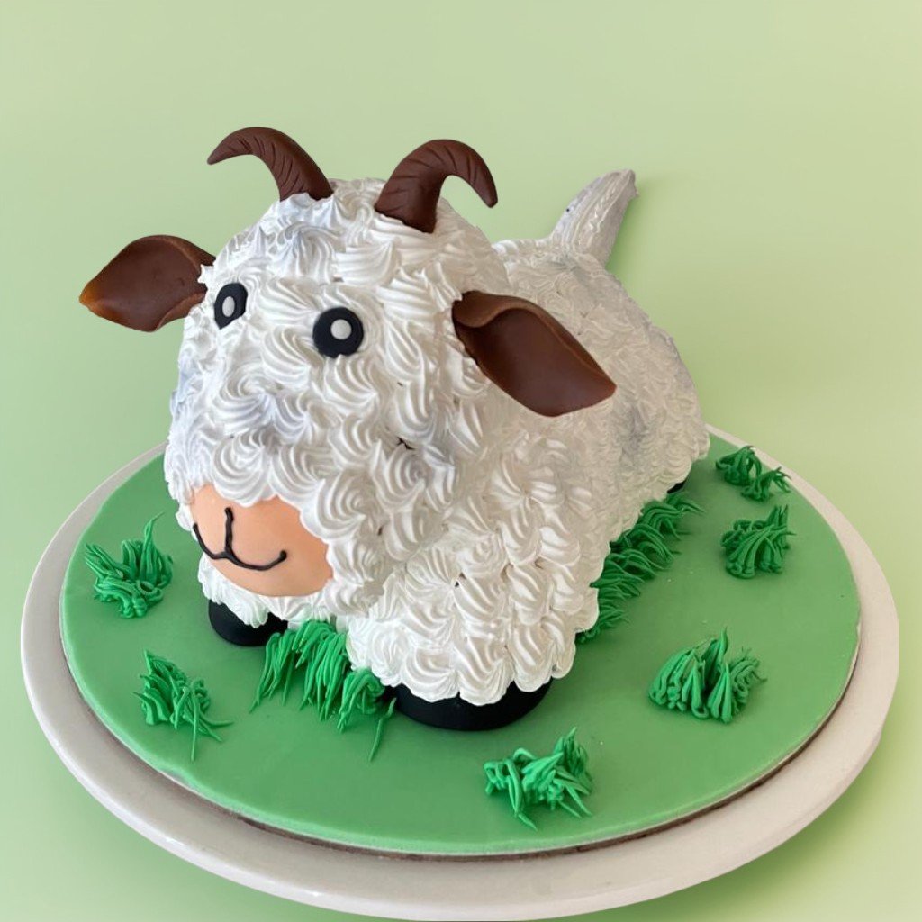 3D Sheep Cake Cake Land