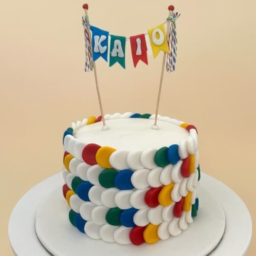 Colorful Theme Cake