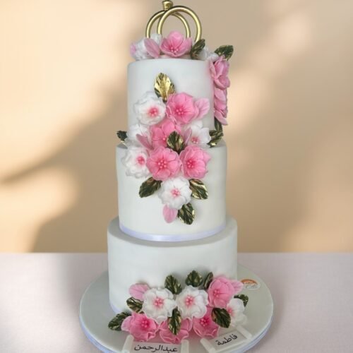 Wedding Cake Flower 3 Layer