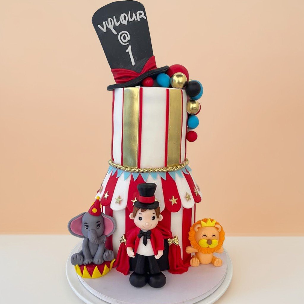 Circus Carnival Cake