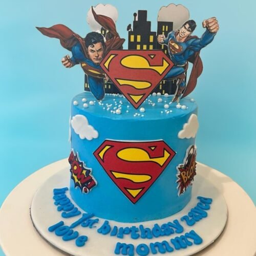 Superman Hero Cake