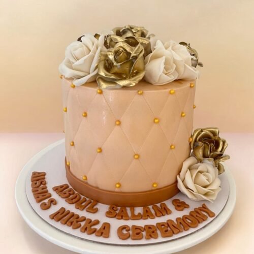 Elegant Flower Cake