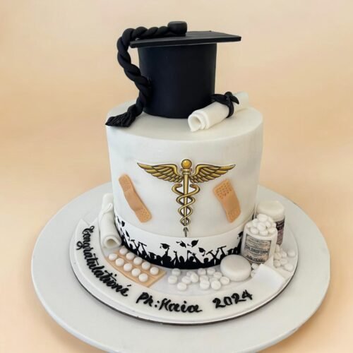 Medical Graduation Cake