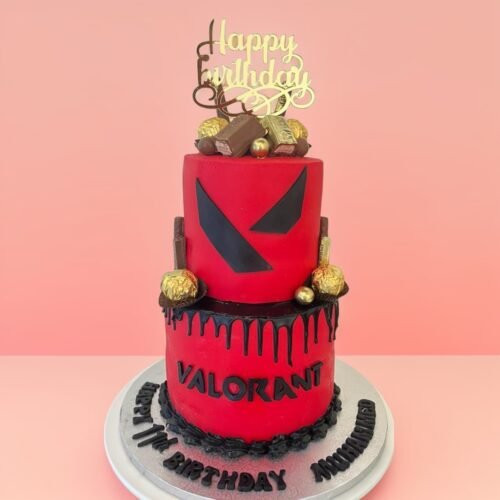 Valorant Cake 2 Layer