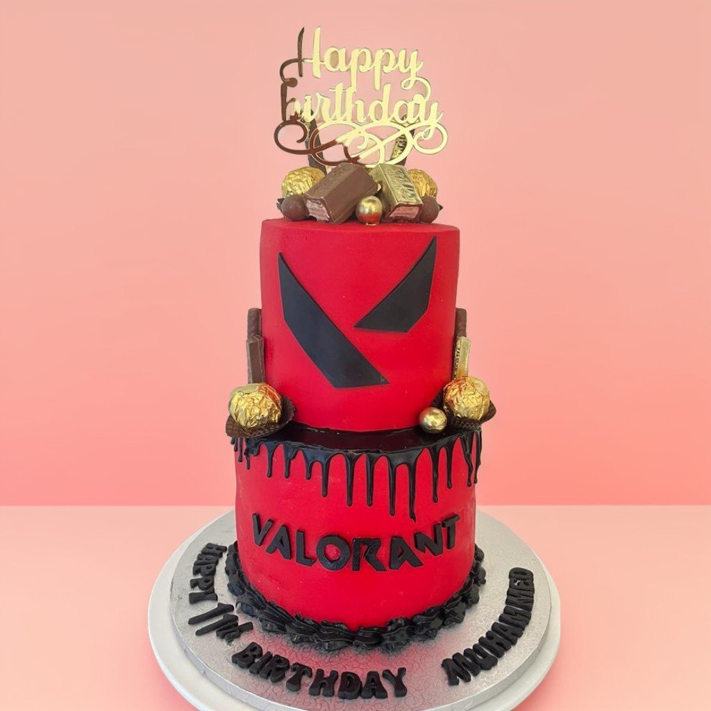 Valorant Cake 2 Layer