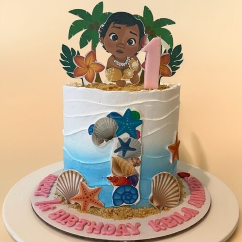 Baby Moana Cake