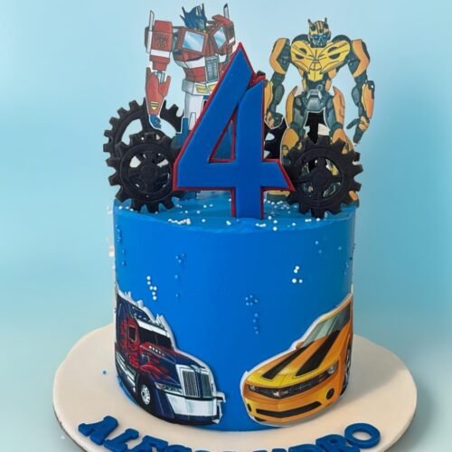 Transformers Design Cake
