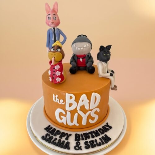The Bad Guys Cake