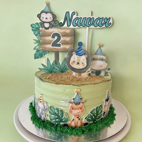 Safari Topper Cake