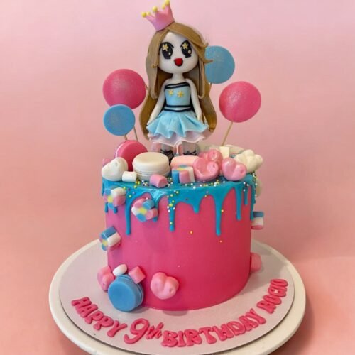 Girl Candy Land Cake