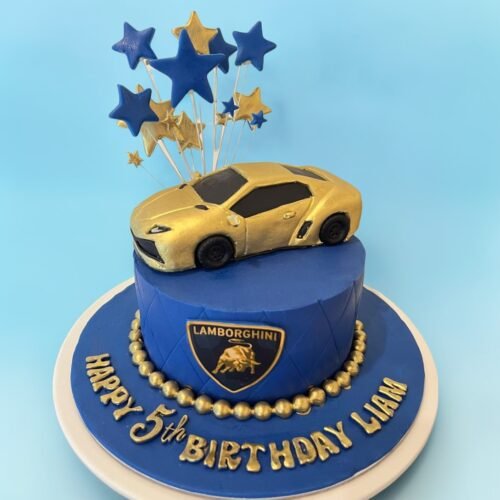 Lamborghini Theme Cake