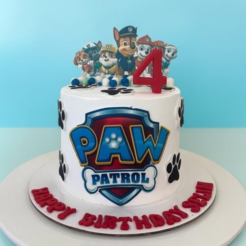Paw Patrol Design Cake