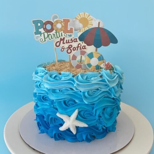 pool party cake