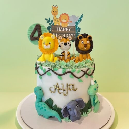 Safari Theme Cake 3