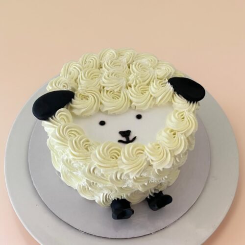 Sheep Cream Cake