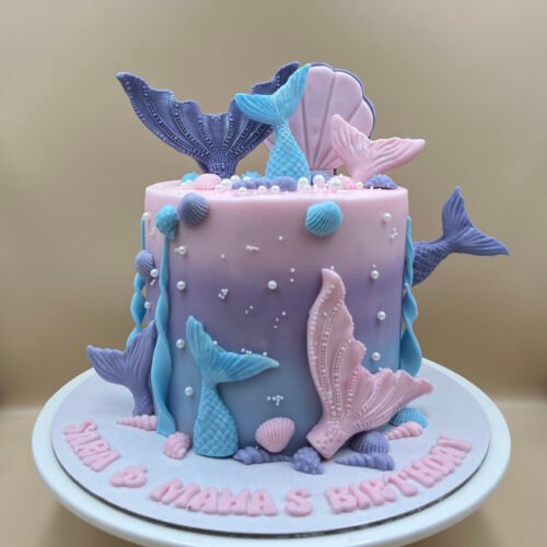 Mermaids Theme Cake