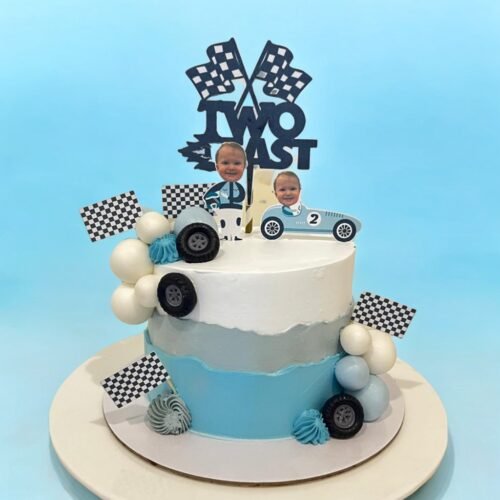 Baby In Car Cake