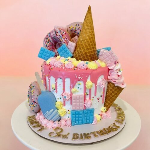 Candy Land Overload Cake