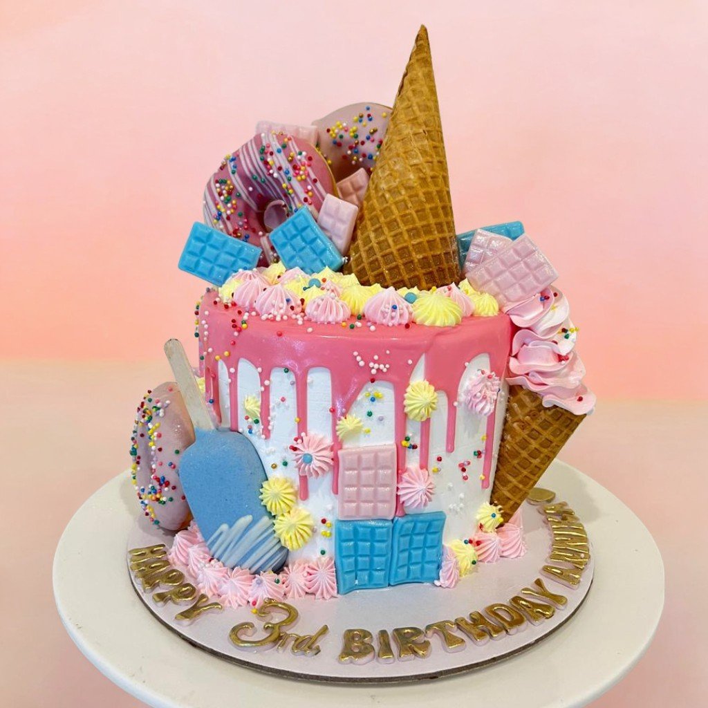 Candy Land Overload Cake