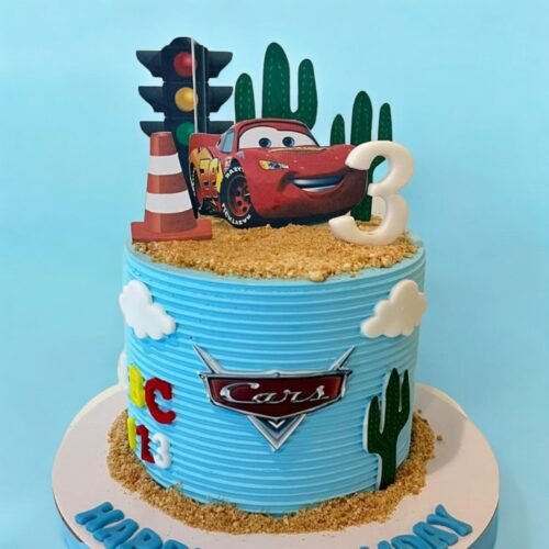 Cars Design Cake