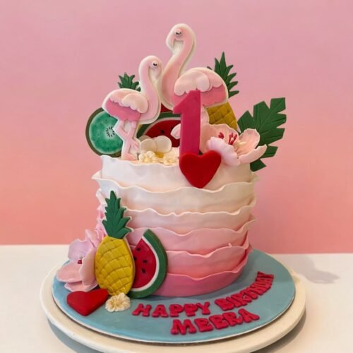 Flamingo Cake
