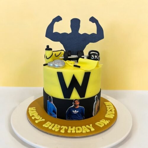 Gym Theme Cake