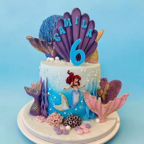 princess ariel cake