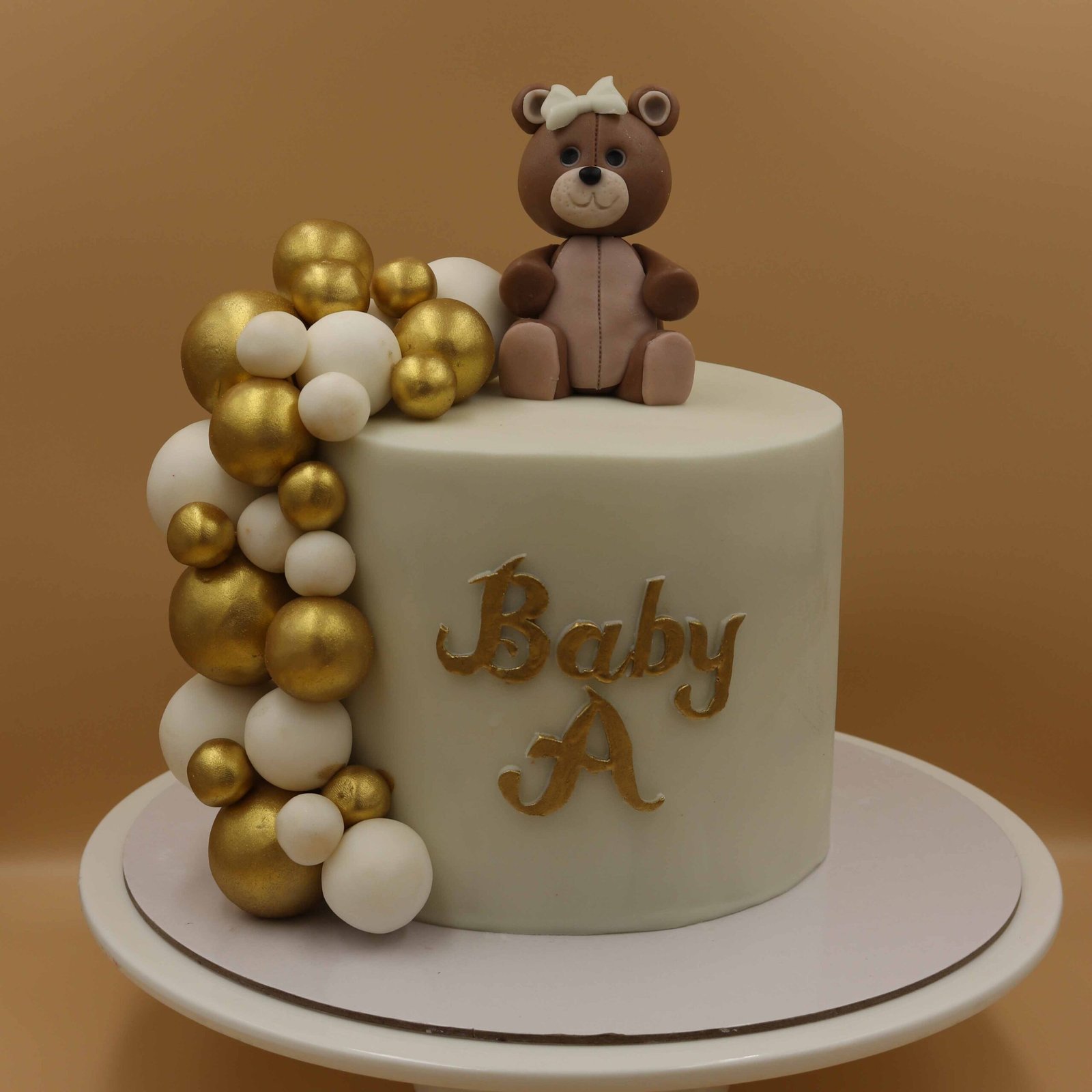 Baby Bear Theme Cake