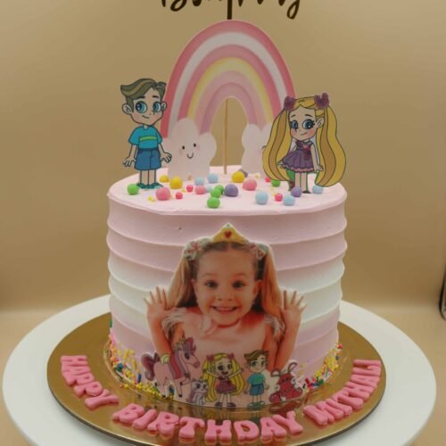 Diana and Roma Cream Cake