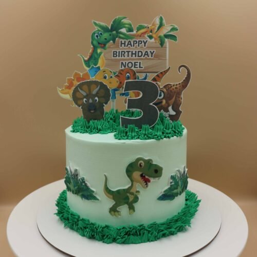 Dino Cream Cake