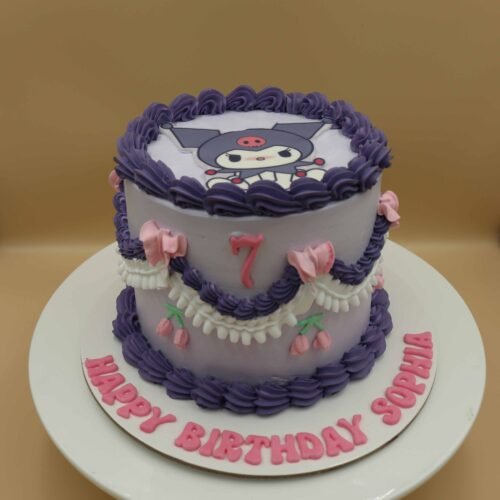 Kuromi Theme Cake