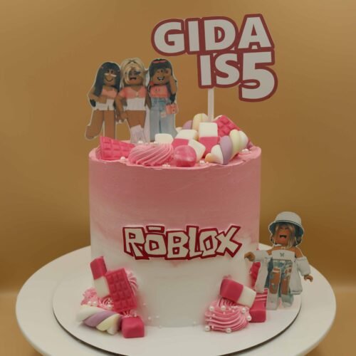 Roblox Theme Cake 3