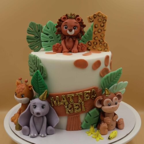 Safari Theme Cake 4