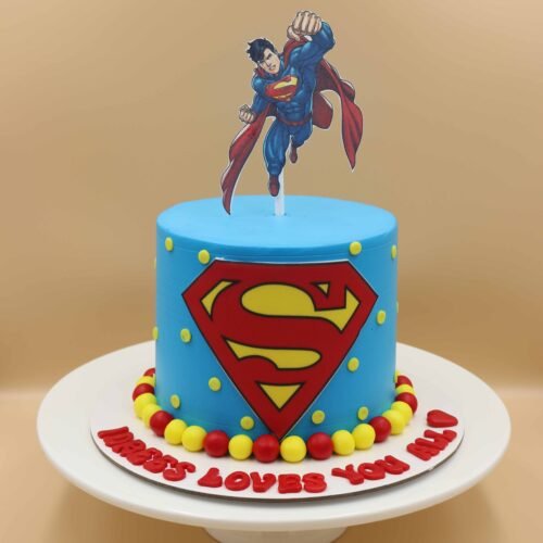 Superman Theme Cake 2